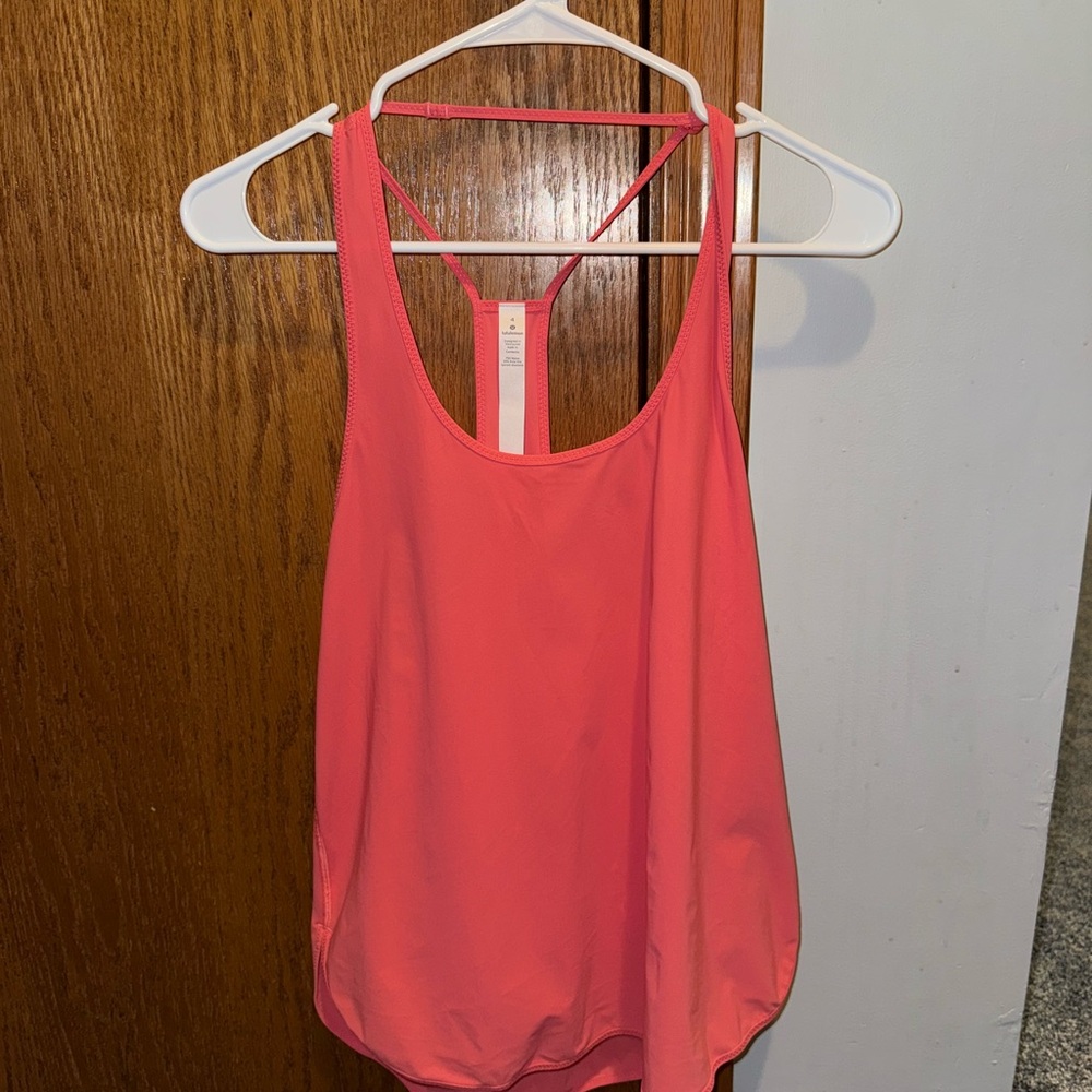 Lululemon Athletica Coral Tank Top